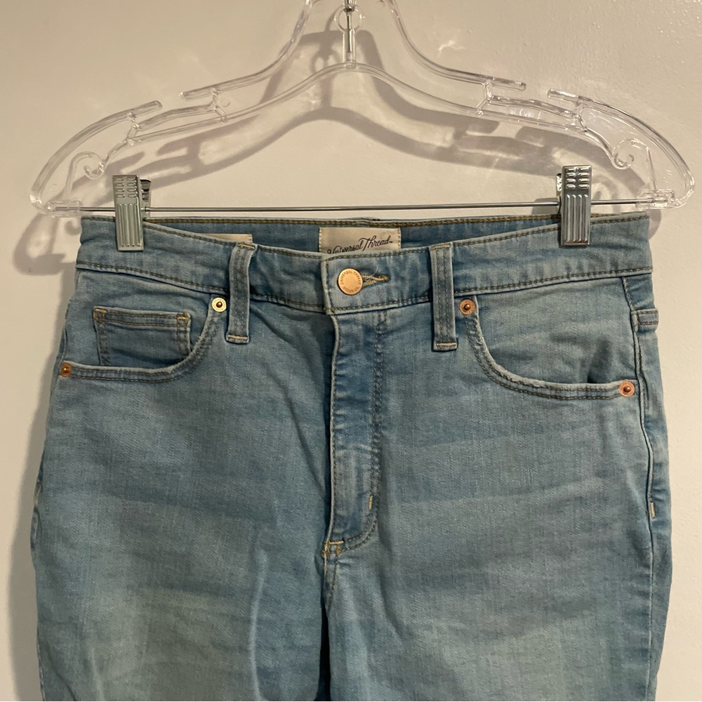 UNIVERSAL THREAD HIGH RISE SKINNY BLUE JEANS - SIZE 8/29!